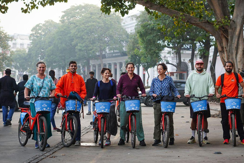 New Delhi Fietstour Ochtend 4 Uur: Delhi op de fietsNew Delhi fietstour: Delhi op de fiets