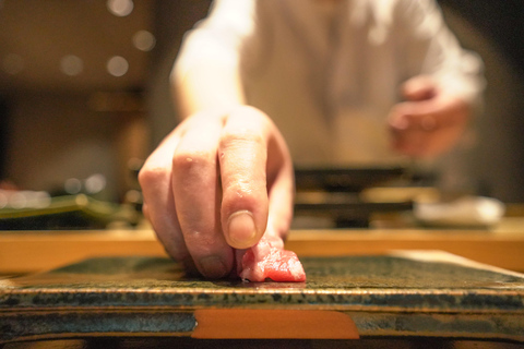 Hochwertiges Sushi &amp; Tempura-Essen in Ginza