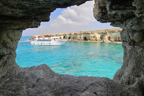 Ayia Napa: Blue Lagoon & Turtle Cruise with Optional Lunch