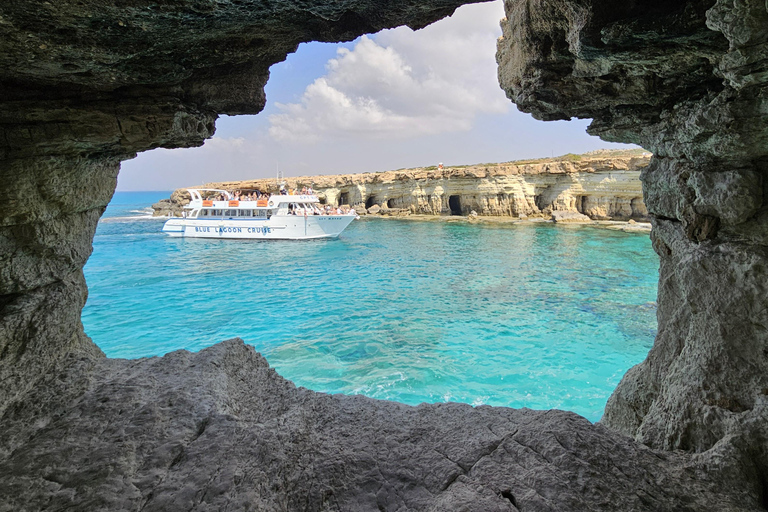 Ayia Napa: Blue Lagoon & Turtle Cruise with Optional Lunch