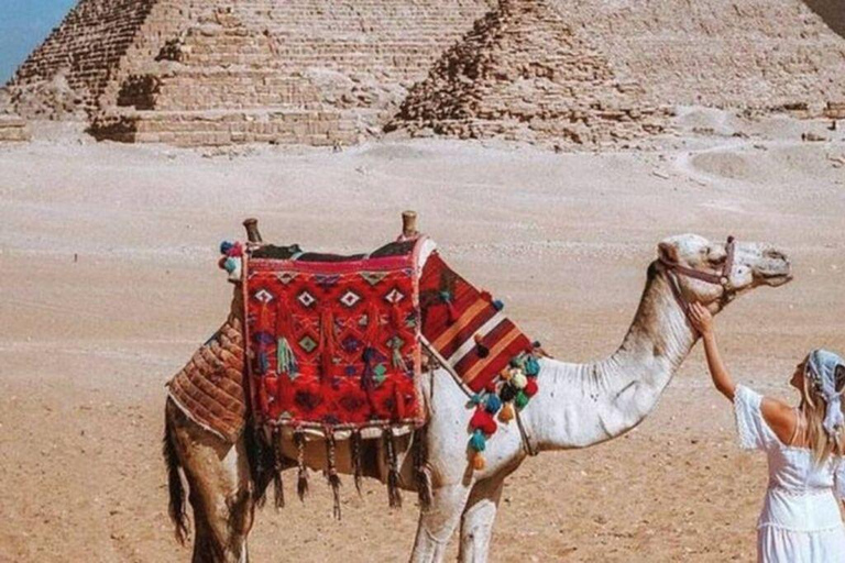 Cairo: Pirâmides e Grande Esfinge Tour particular com passeio de camelo