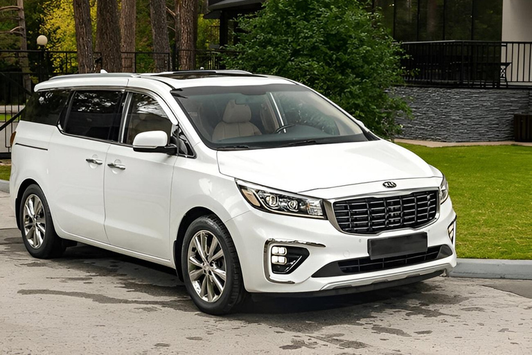 Desde Delhi: Viaje al Taj Mahal y Agra en Coche de Lujo PremiumTour Premium Kia Carnaval + Guía + Entradas + Comida 5 estrellas