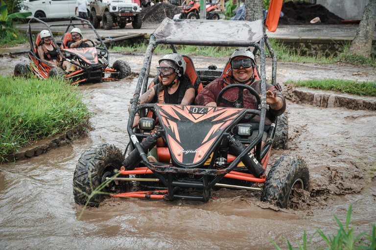 Ubud: Buggy Ride, Tubing, and Coffee Plantation Tour Tandem Buggy, Tubing & Coffe Plantation with Transfer