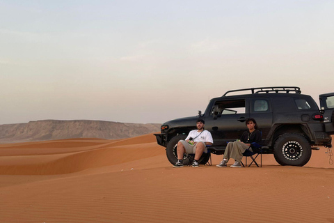 Riyadh:Red Sand Dunes camel ride&Quad&Sandboarding Adventure Private Tour with pick up and drop off from your location