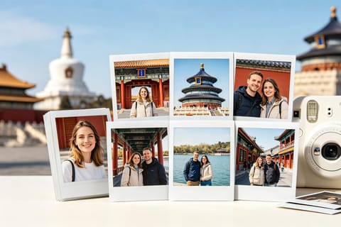 Beijing: Instax Photography Service with 3 Prints