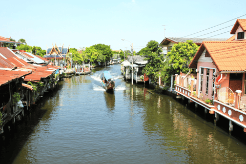 Bangkok Private Long-Tail Boat Canal Tour (1.5h)-Local Life
