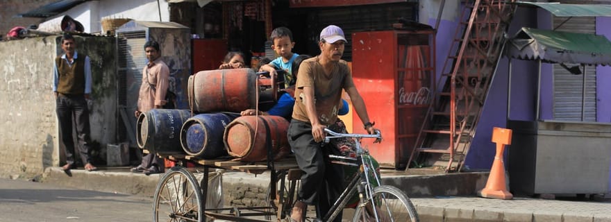 Katmandou : visite à vélo de la ville cachée