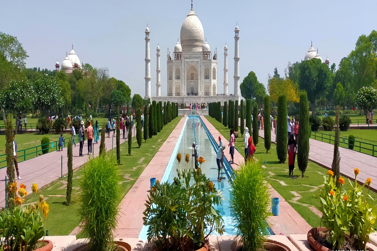 Desde Delhi: Tour Privado de Lujo de 5 Días por el Triángulo de OroExcursión con Alojamiento en Hotel de 4 Estrellas, Coche Ac, Guía Turístico