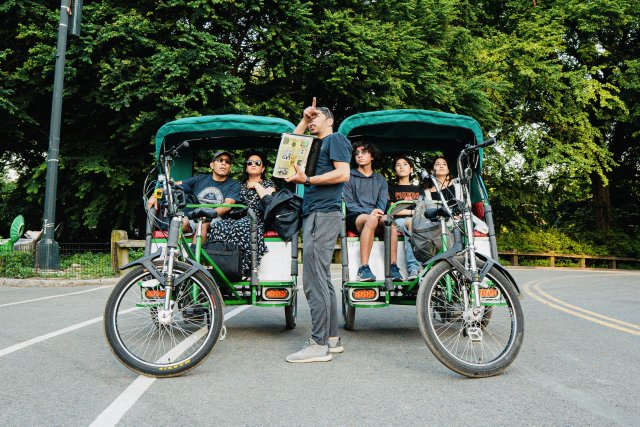 New York: tour in Pedicab delle case delle celebrità e dei luoghi dei film di Central Park