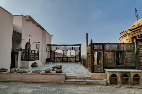 Excursão ao património do Cairo: Palácio Dourado, mesquita mais antiga com almoçoTour particular com ingresso e almoço