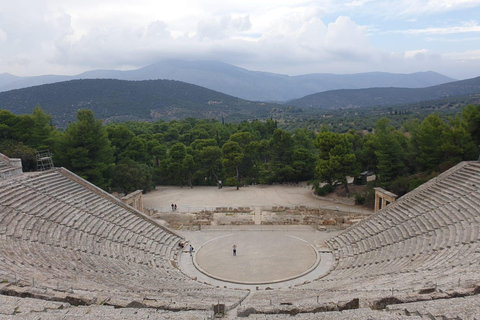Corinth Canal Cruise, Epidaurus, and Nafplio Private Tour Canal views and photo stop, Mycenae, Epidaurus and Nafplio