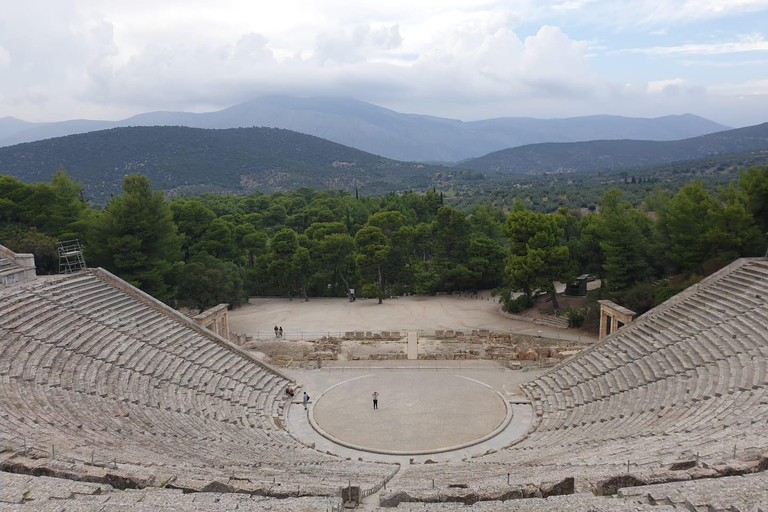 Corinth Canal Cruise, Epidaurus, and Nafplio Private Tour Canal views and photo stop, Mycenae, Epidaurus and Nafplio