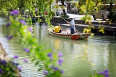 Fukuoka: Dazaifu, Bootsfahrt auf dem Yanagawa und Erdbeeren oder Ukiha-Inari