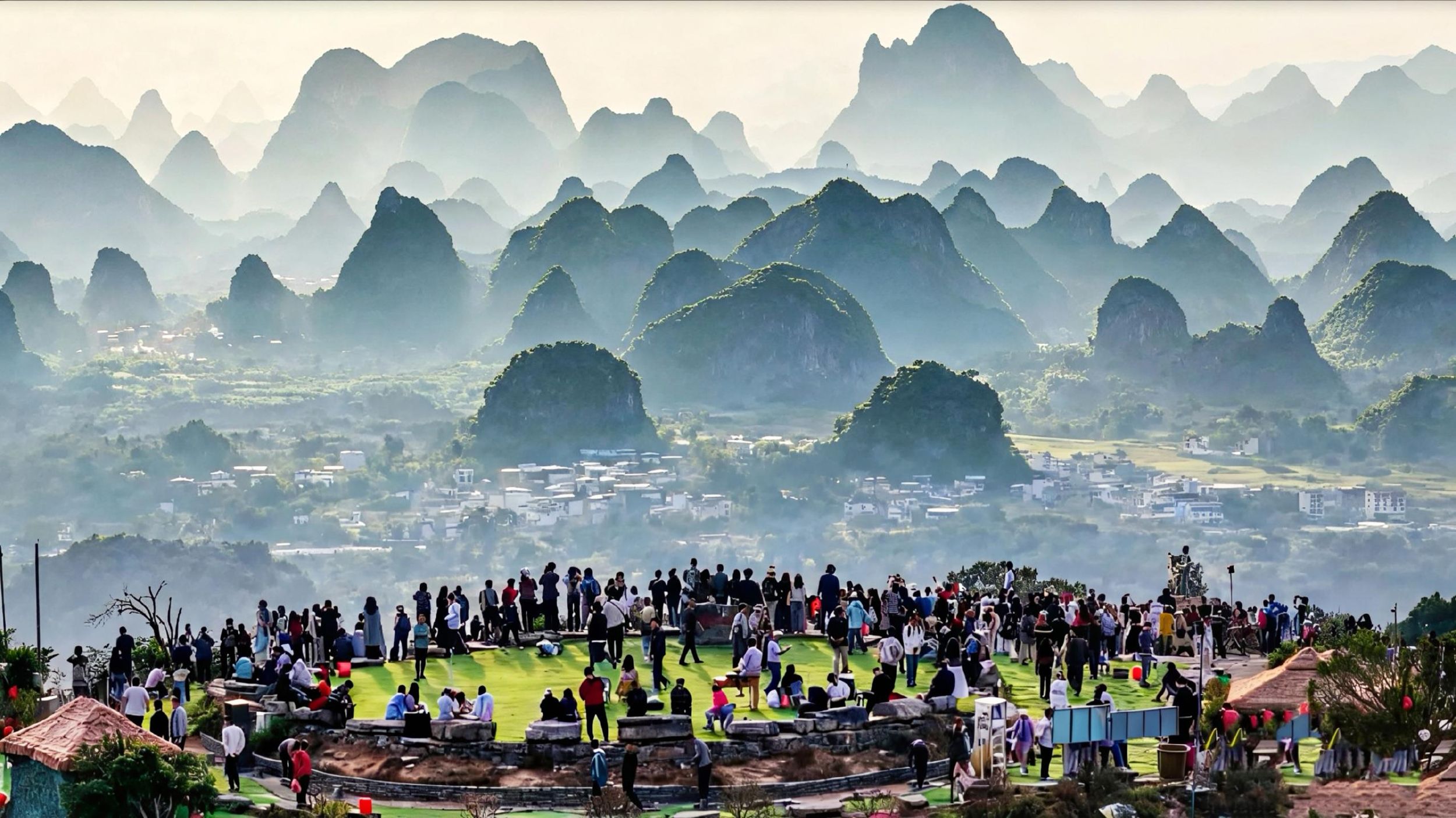 Yangshuo: Private Tagestour durch Tuschemalerei ab Guilin