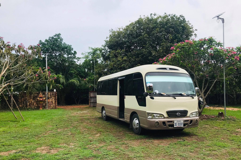 Van Sihanouk naar Siem Reap met een privétaxiVan Sihanouk vile naar Siemreab City met privétaxi