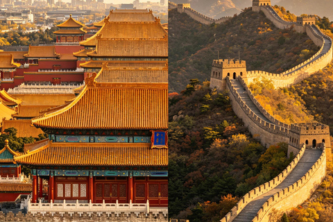 Forbidden City & Mutianyu Great Wall Private or Group Tour Group tour: Forbidden city
