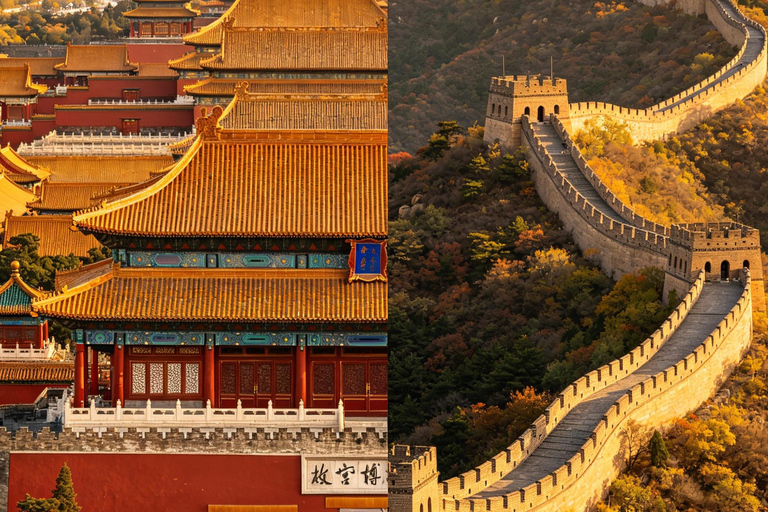 Forbidden City & Mutianyu Great Wall Private or Group Tour Group tour: Forbidden city + Treasure Museum
