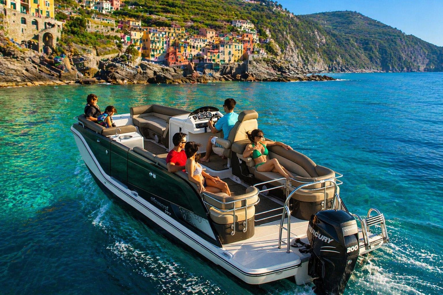 Unsere Bootstour durch die Cinque Terre mit Getränken und Pesto-Verkostung