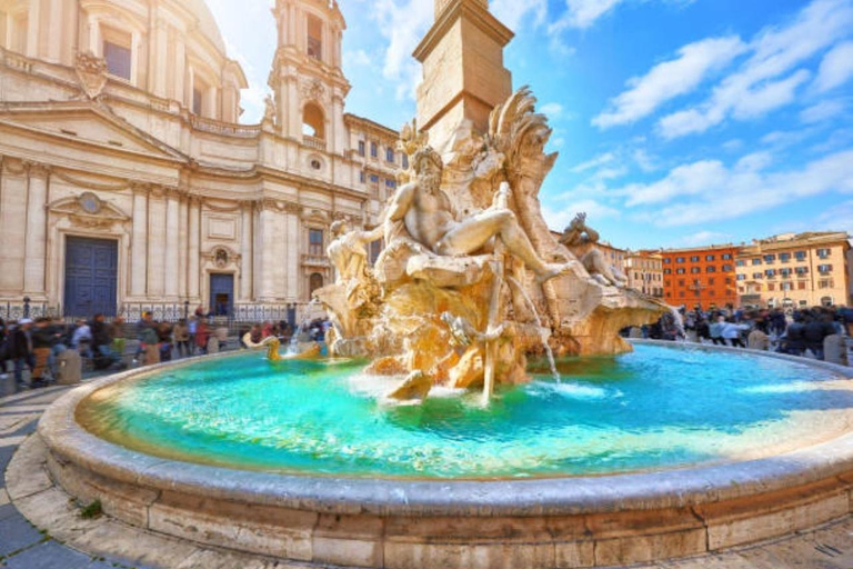 Rome: Pantheon, Trevi Fountain, Spanish Steps & Navona Tour