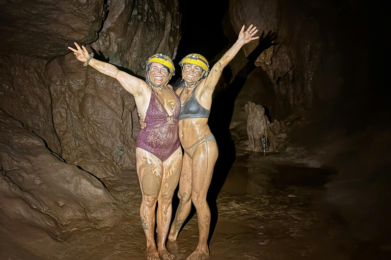 Phong Nha: Zipline Dark Cave & Paradise Cave Exploration Option 4: Full Adventure Experience - Drop-off in Hue