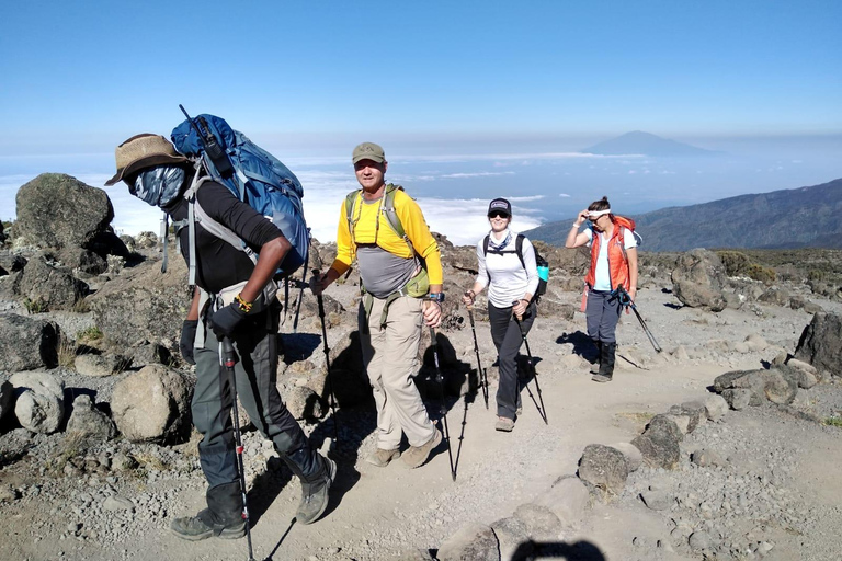 6 giorni di scalata del Kilimangiaro sulla via Machame