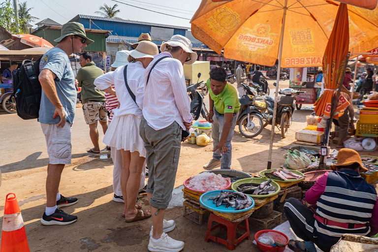 Siem Reap: Village Tour with HeroRATs & Lotus Silk Farm Vespa Option + English Guide
