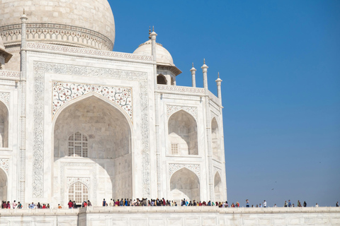 Tajmahal met Mausoleum voorrangsticket met gidsTaj Mahal voorrangstoegang met gids