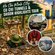 Ho Chi Minh City: Cu Chi Tunnels & Saigon Highlights Tour Ho Chi Minh City: Cu Chi Tunnels & Saigon Highlights Tour
