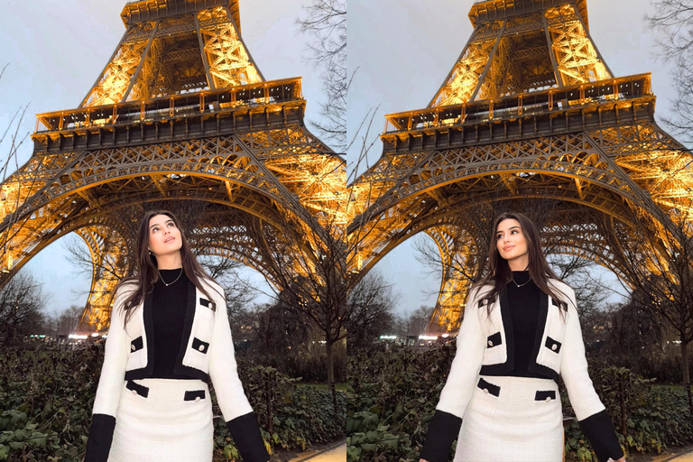 Paris: Premium Eiffel Tower Photo Shoot + 100 Photos Delivered in 5 Hours ⭐ Signature Pack (BEST SELLER)