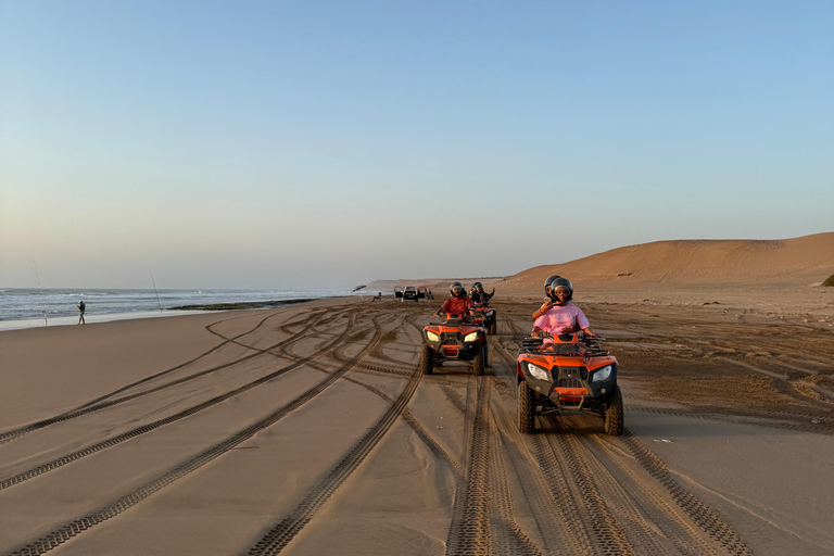 Agadir: Excursión en quad al atardecer por las dunas y la playa