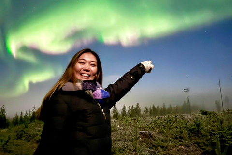 Rovaniemi: Guarantee Aurora Tour To Fill Your Deepest Dreams Private