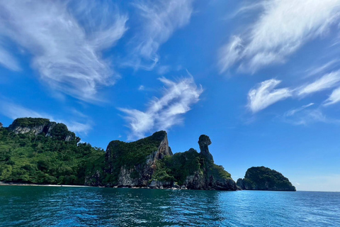 Full-Day Phi Phi Islands + Krabi Private Speedboat Charter Phi Phi Islands + Krabi Private Speedboat Charter With Guide