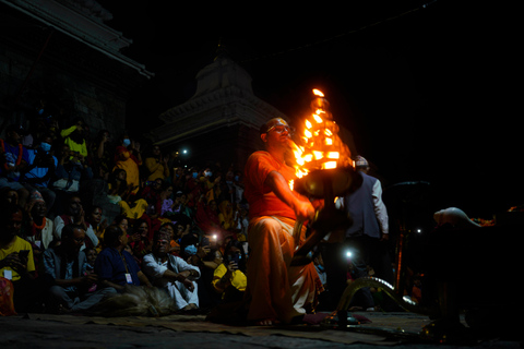 Wieczorna wycieczka Aarati w Katmandu do Pashupatinath