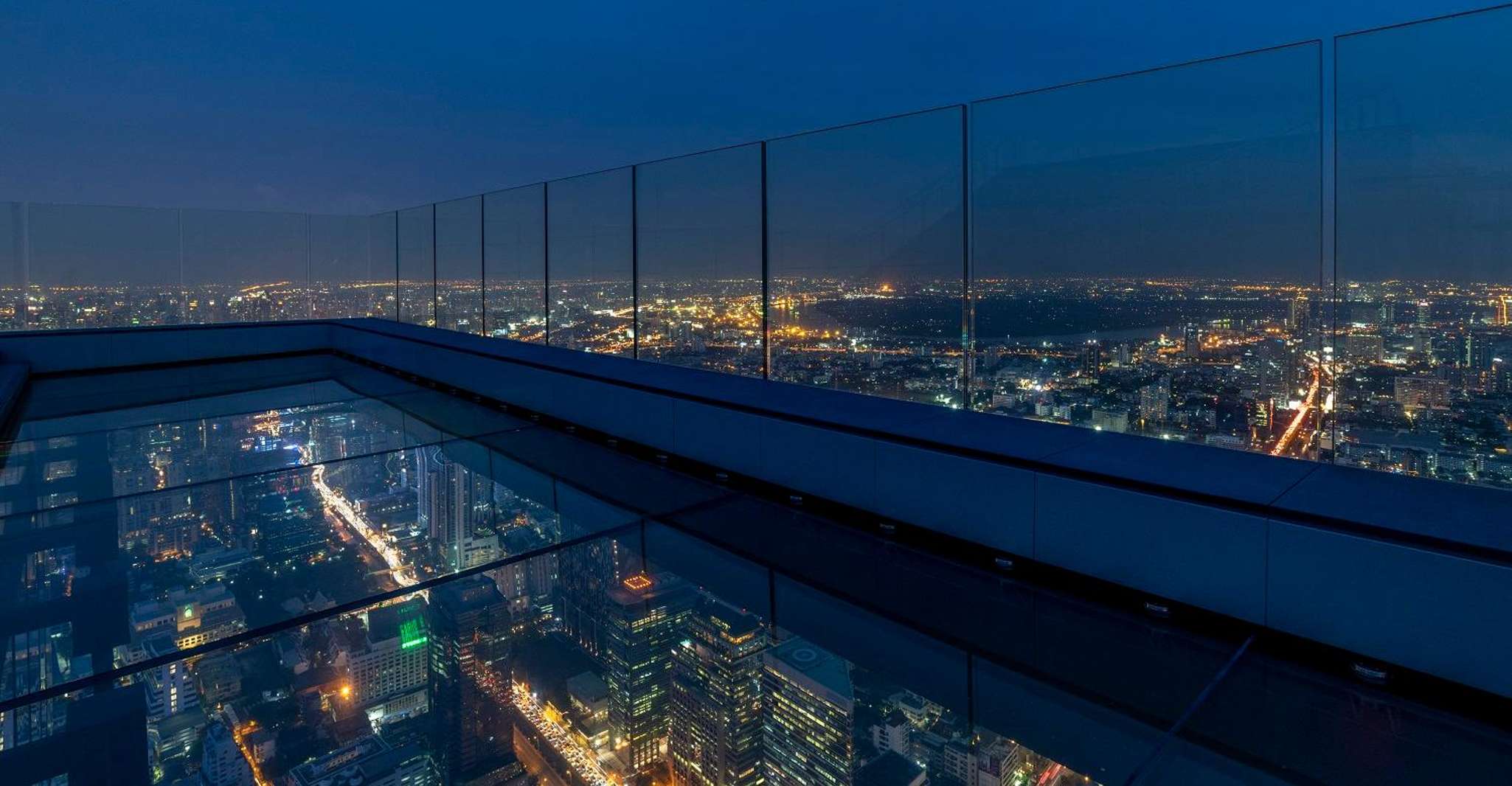 Bangkok, Mahanakhon SkyWalk Biglietto di ingresso con opzioni - Hizvo