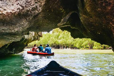 Phuket: James Bond Island Longtailbåt och båttur med havskanoter