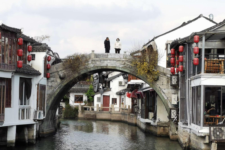 Tour privado de medio día con todo incluido a la Ciudad del Agua de Zhujiajiao