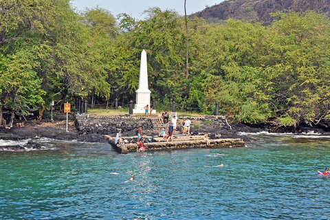 Kailua-Kona: Captain Cook Reef Catamaran Day Trip with Lunch Tour with Snorkeling and Swimming
