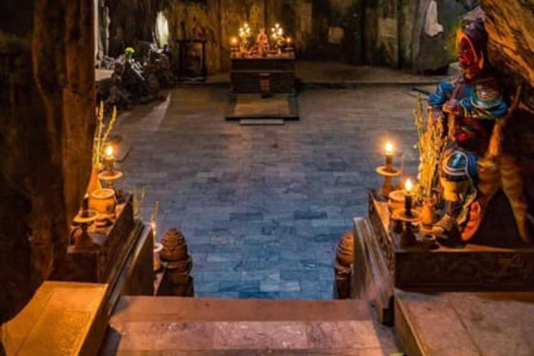 会安：大理石山至猴山导览团日落共享之旅（不含午餐）