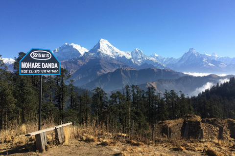 4 Tage Mohare Danda Trek von Pokhara aus