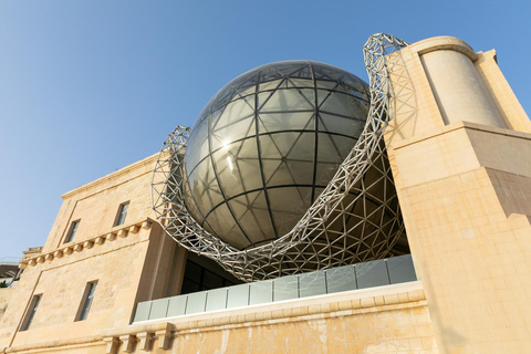 From Valletta or Sliema: Sail to Science with Boat Transfer From Valletta: Sail to Science Luzzu Shuttle + Entry Ticket