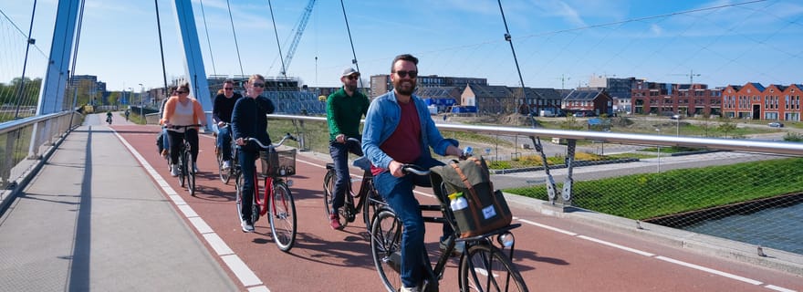Visite culinaire à vélo : dégustez 6 bouchées et parcourez Utrecht à vélo