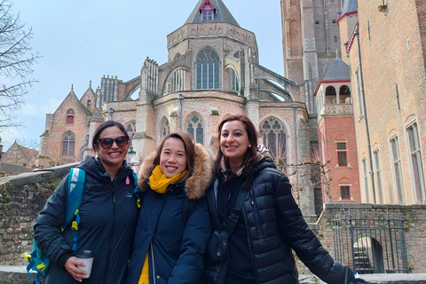 Zeebrugge: Private Bruges Tour with Tastings &amp; VIP SupportPrivate VIP excursion to Bruges with museum entry