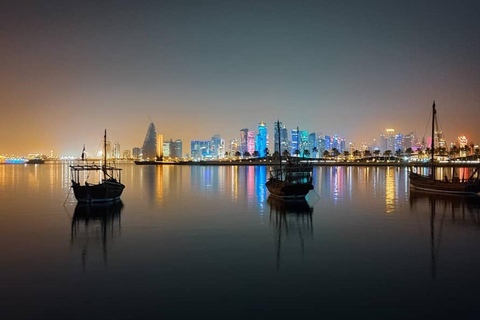 Depuis Doha : croisière en boutre traditionnel avec prise en charge et retour