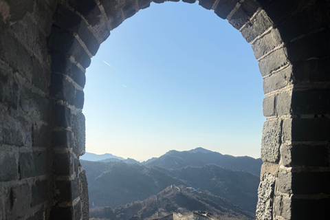 Beijing: All-Inclusive Mutianyu Great Wall Private Tour Private Car+Basic English Speaking Driver+Ticket+Lunch