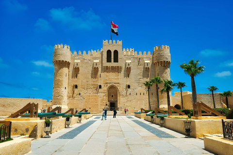 From Cairo: Alexandria Catacombs, Library & Qaitbay Citadel Private Tour