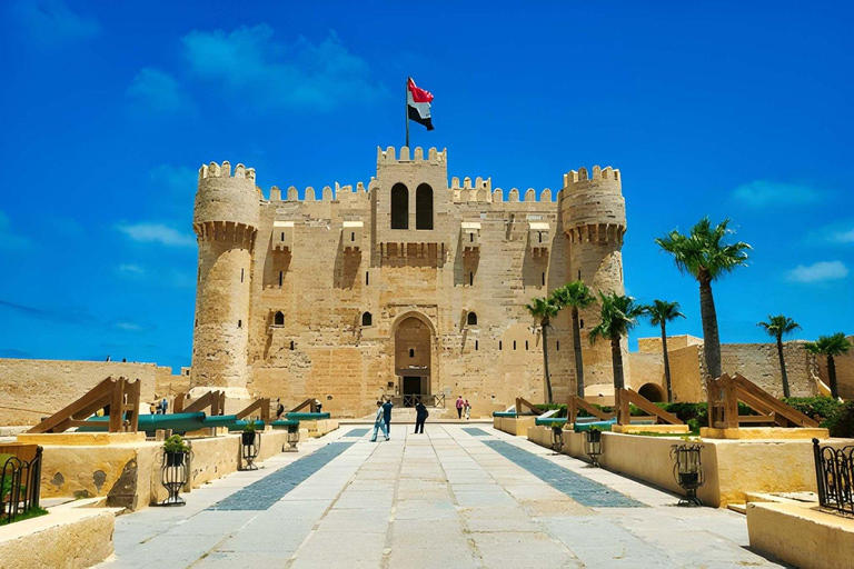 From Cairo: Alexandria Catacombs, Library & Qaitbay Citadel Private Tour