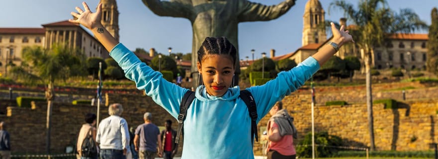 Visite citadine de Pretoria : découvrez la maison de Kruger, les monuments et bien plus encore.