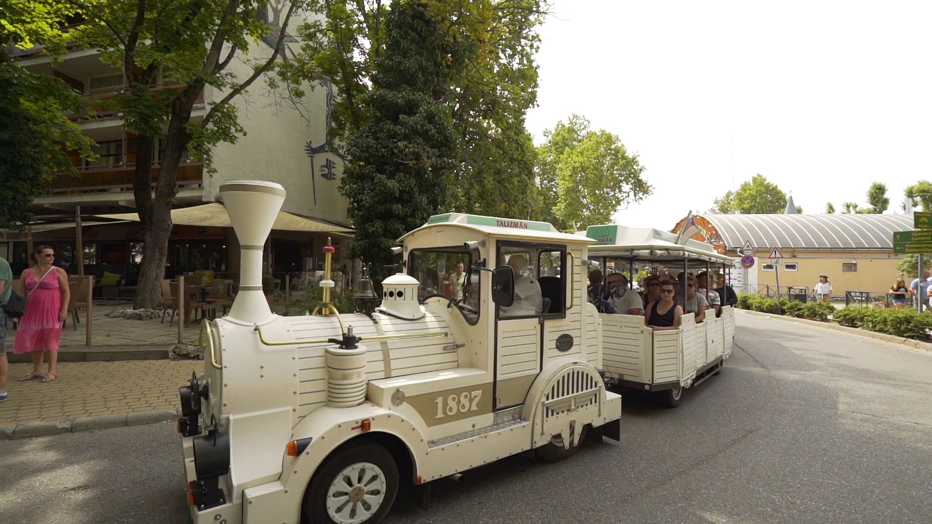 Siófok: Hop-On-Hop-Off-Zugfahrt mit Audioguide