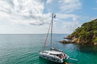 Ab Villefranche-sur-Mer: Private Luxus-Katamaranfahrt