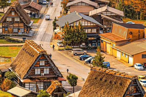 From Kanazawa: Shirakawa-go and Takayama Private Day Trip